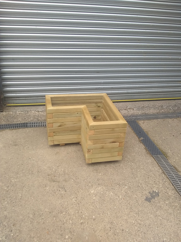 Special Offer - L shaped corner planters, 60cm x 30cm x 35cm high