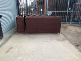 Wooden planters on wheels / casters for bars / restaurants